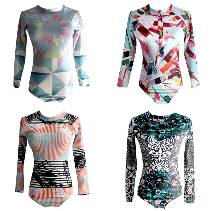 Summer Beach One-Piece Long Sleeve Suits Swim Wire Free Padded Bra Swimsuit Beach Bathing Suit Trendy Style
Summer Beach One-Piece Long Sleeve Suits Swim Wire Free Padded Bra Swimsuit Beach Bathing Suit Trendy Style