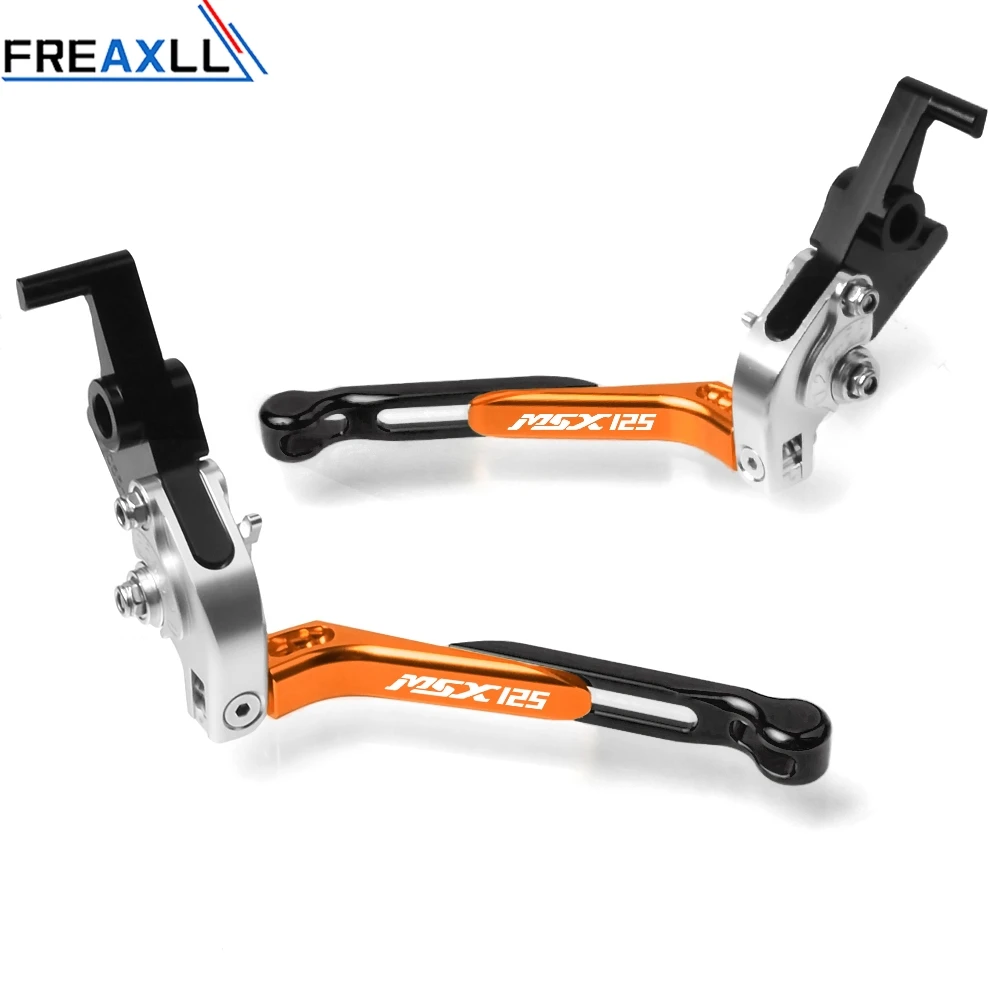 For Honda GROM/MSX125 2014 2015 2016 2017 Moto Levers CNC Aluminum Motorbike Brake Clutch Levers Foldable Extendable Adjustable
For Honda GROM/MSX125 2014 2015 2016 2017 Moto Levers CNC Aluminum Motorbike Brake Clutch Levers Foldable Extendable Adjustable