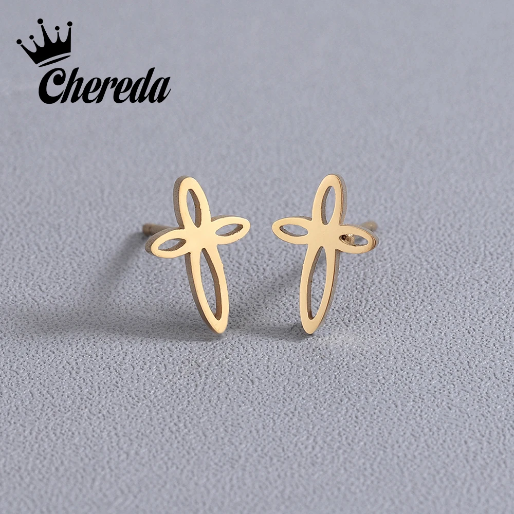 Chereda Punk Rock Earrings Stainless Steel Circle Cross Multi Pendant Stud Earrings Women Hip Hop Earrings Vintege Jewelry Gift
Chereda Punk Rock Earrings Stainless Steel Circle Cross Multi Pendant Stud Earrings Women Hip Hop Earrings Vintege Jewelry Gift