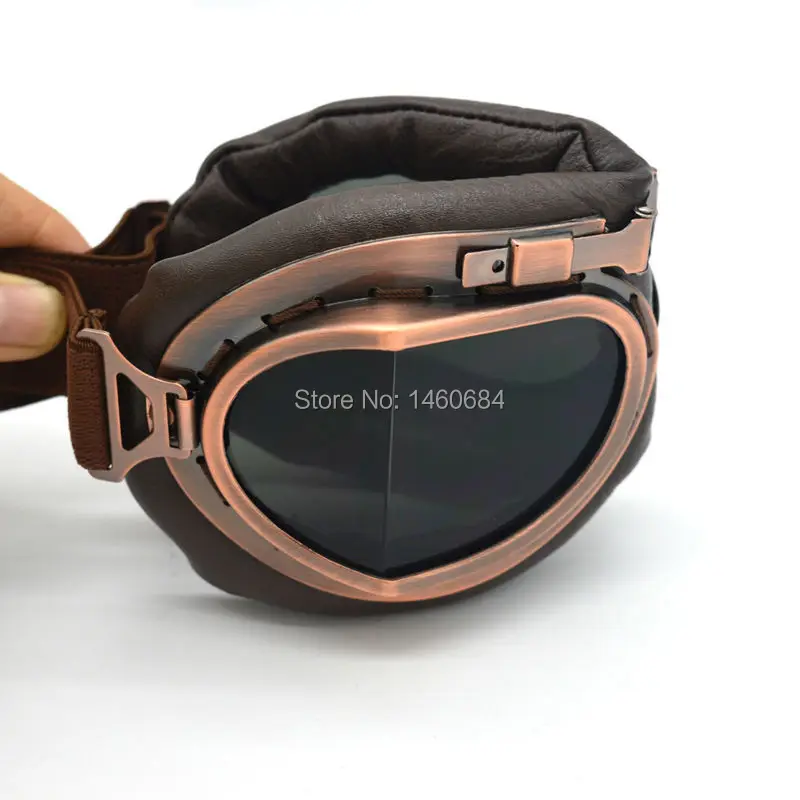 Evomosa Винтаж Вторую мировую войну пилот летные защитные очки для спорта на