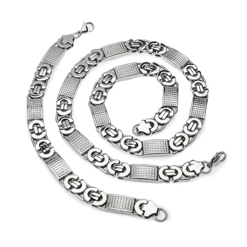 mens jewelry Necklace Party Set Jewelry Wholesale Stainless Steel Jewelry Necklace Bracelet Set For Men big mens jewelry
mens jewelry Necklace Party Set Jewelry Wholesale Stainless Steel Jewelry Necklace Bracelet Set For Men big mens jewelry