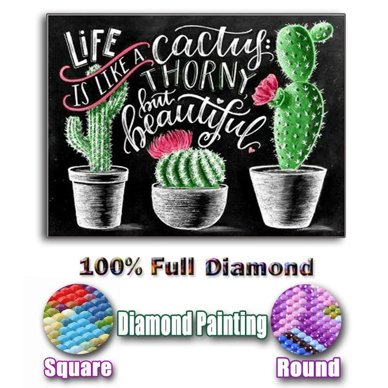 Full Square / Round Diamond 5D DIY Diamond Painting "Cartoon Hand-painted" 3D Embroidery Cactus Cross-stitch Mosaic Rhinestone
Full Square / Round Diamond 5D DIY Diamond Painting "Cartoon Hand-painted" 3D Embroidery Cactus Cross-stitch Mosaic Rhinestone