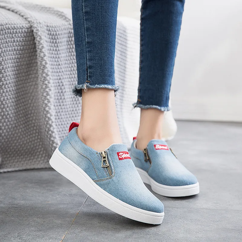 Zapatillas Casual Plus Size Spring Autumn Sewing Women's Vulcanize Shoes Fashion Solid Slip-On Canvas Zapatos De Mujer Sneakers
Zapatillas Casual Plus Size Spring Autumn Sewing Women's Vulcanize Shoes Fashion Solid Slip-On Canvas Zapatos De Mujer Sneakers