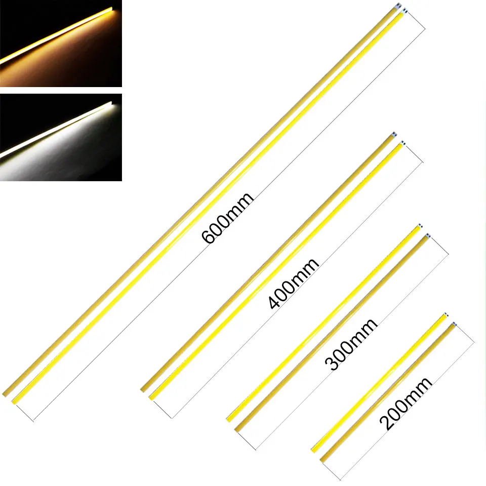 Sumbulbs 60cm 40cm 30cm COB Chip Tube Bar Lamp LED Strip Bulb 20W DC 12V Flexible Linear Lights Warm Cold White 600*6mm
Sumbulbs 60cm 40cm 30cm COB Chip Tube Bar Lamp LED Strip Bulb 20W DC 12V Flexible Linear Lights Warm Cold White 600*6mm