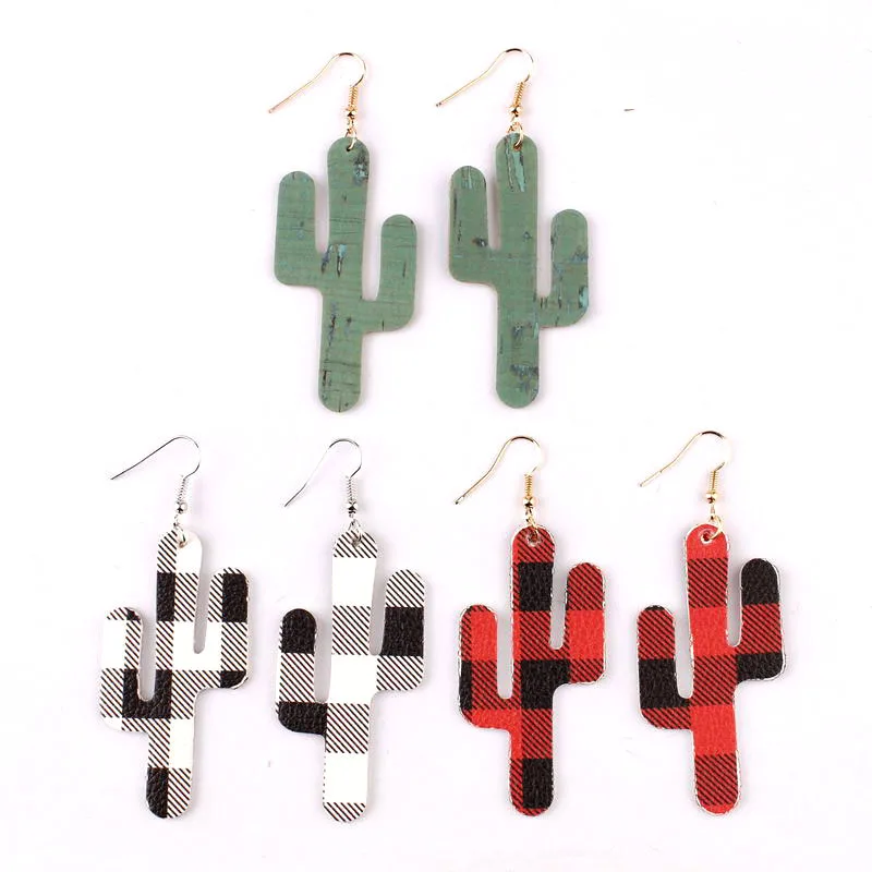 Unique Design Cutout Cactus Leather Dangle Drop Earrings for Women Fashion Trendy Accessories for Women Earrings Manufacturer
Unique Design Cutout Cactus Leather Dangle Drop Earrings for Women Fashion Trendy Accessories for Women Earrings Manufacturer