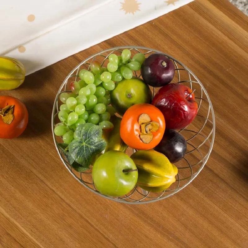 Storage Basket lron Fruit Plate Storage Fruit pots Living room Metal Fruit Basket Organizer Kitchen accessories Home decoration
Storage Basket lron Fruit Plate Storage Fruit pots Living room Metal Fruit Basket Organizer Kitchen accessories Home decoration