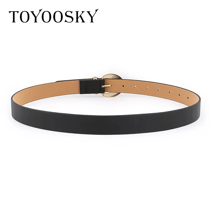 TOYOOSKY Designers Women Belts PU Leather Metal Pin Buckle THIN Belts for Jeans Dress All-Match Belts for Female Cinturon Mujer
TOYOOSKY Designers Women Belts PU Leather Metal Pin Buckle THIN Belts for Jeans Dress All-Match Belts for Female Cinturon Mujer