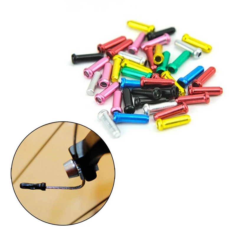 Bicycle cable line tail cap variable speed brake line core cap aluminum alloy anode color aluminum tail cap (50 packs)
Bicycle cable line tail cap variable speed brake line core cap aluminum alloy anode color aluminum tail cap (50 packs)