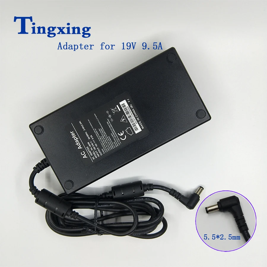 

Tingxing 19V 9.5A 180W AC laptop adapter power supply for MSI GT60 GT70 GT 683 DX GT683DX Notebook ADP-180EB D charger