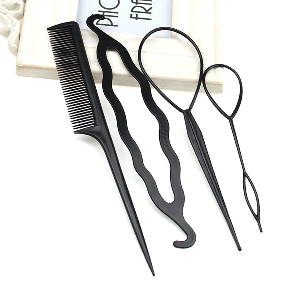 2019 New 4pcs/set Plastic Pull Hair Needle Dish Hair Tools DIY Hair Styling Accessories Sets Ponytail Tools
2019 New 4pcs/set Plastic Pull Hair Needle Dish Hair Tools DIY Hair Styling Accessories Sets Ponytail Tools