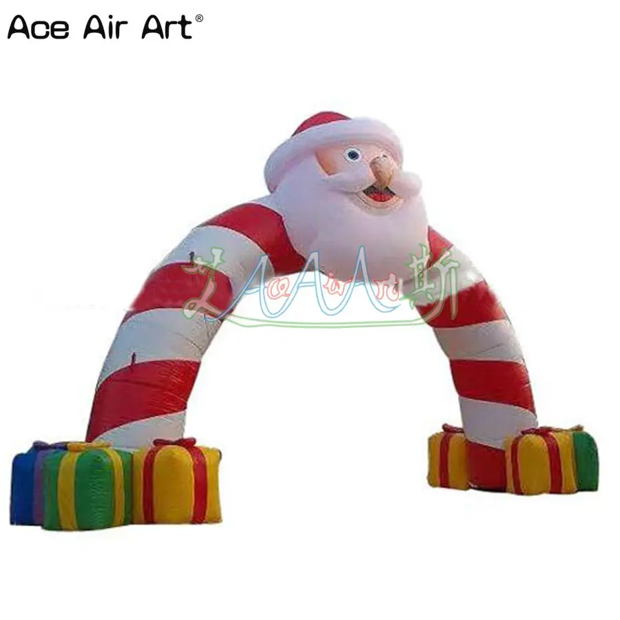 Giant Inflatable Christmas Archway Santa Claus Gift Bags Arch with Gift Boxes on Sale
Giant Inflatable Christmas Archway Santa Claus Gift Bags Arch with Gift Boxes on Sale
