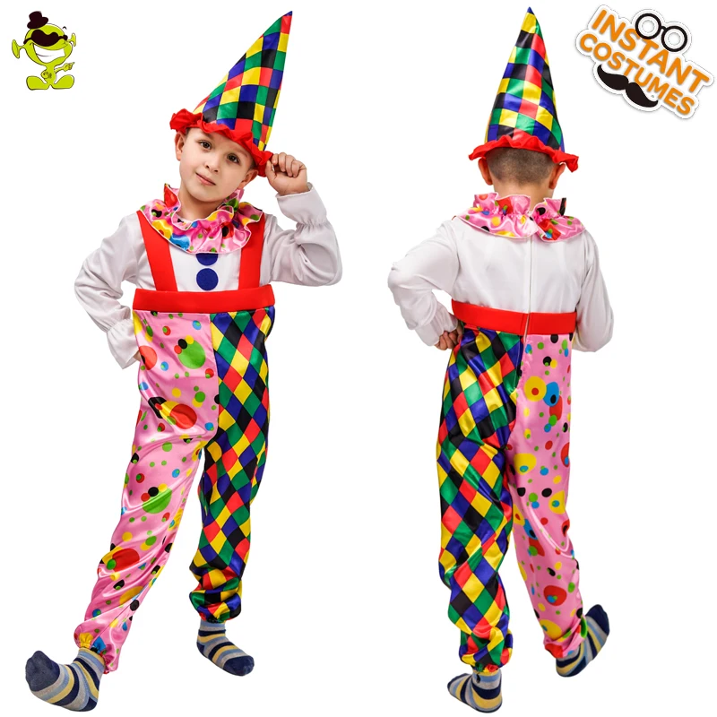 Christmas Children Funny Clown Costume Dress Up Party Role Play Kids Jumpsuit Performnace Boy Clown Clothing
Christmas Children Funny Clown Costume Dress Up Party Role Play Kids Jumpsuit Performnace Boy Clown Clothing