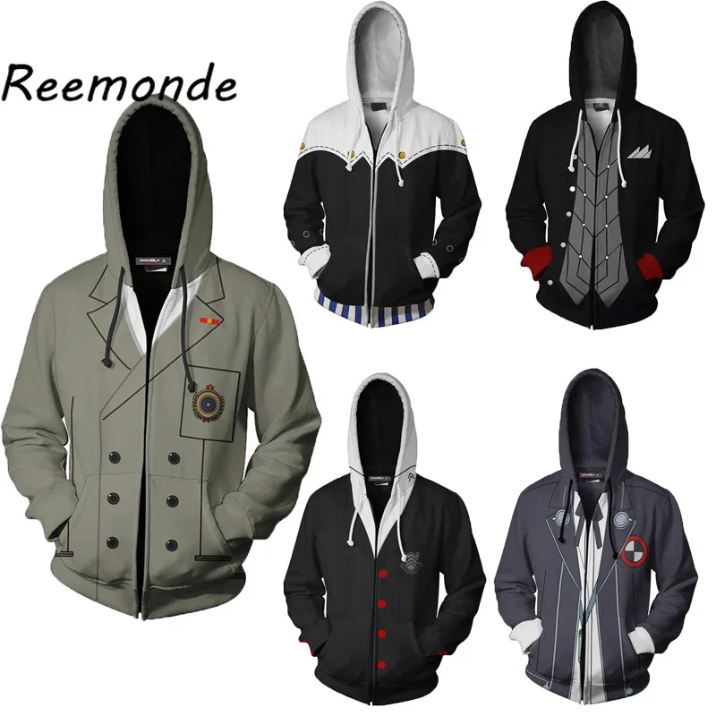 Game Cosplay Costume Persona 5 Costumes Hoodie Sweatshirt With Hat Akira Kurusu Ren Amamiya School Uniform Unisex Coat Jacket
Game Cosplay Costume Persona 5 Costumes Hoodie Sweatshirt With Hat Akira Kurusu Ren Amamiya School Uniform Unisex Coat Jacket