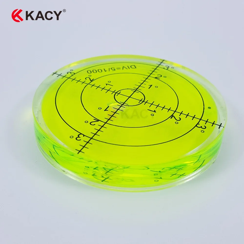 KACY 2pcs 60x10mm High Accuracy Bullseye Bubble Spirit Level for Construction Building Tools
KACY 2pcs 60x10mm High Accuracy Bullseye Bubble Spirit Level for Construction Building Tools