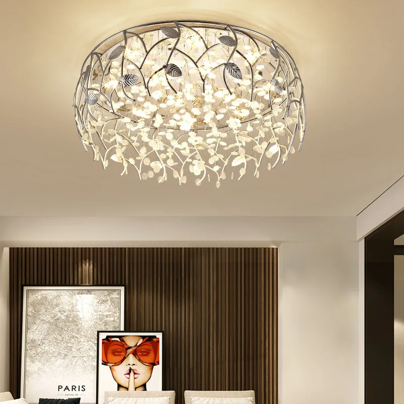 Soap-Top Bird's Nest Led Modern Simple Circular Living Room Creative Bedroom Disc Crystal Remote Control Lamp Decoration
Soap-Top Bird's Nest Led Modern Simple Circular Living Room Creative Bedroom Disc Crystal Remote Control Lamp Decoration