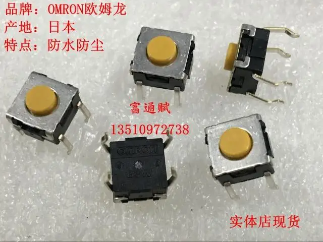 Original Japanese waterproof and dustproof button micro-key switch B3W-1002 6*6*4.3 6*6*4.3mm
Original Japanese waterproof and dustproof button micro-key switch B3W-1002 6*6*4.3 6*6*4.3mm