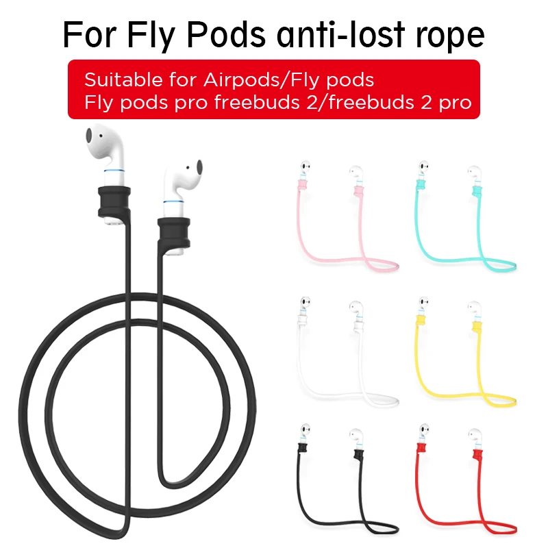 Anti-Lost Strap Earphone Silicone Hanging Rope Sports Accessories for Huawei Flypods Wireless Bluetooth Headphone For Freebuds2
Anti-Lost Strap Earphone Silicone Hanging Rope Sports Accessories for Huawei Flypods Wireless Bluetooth Headphone For Freebuds2
