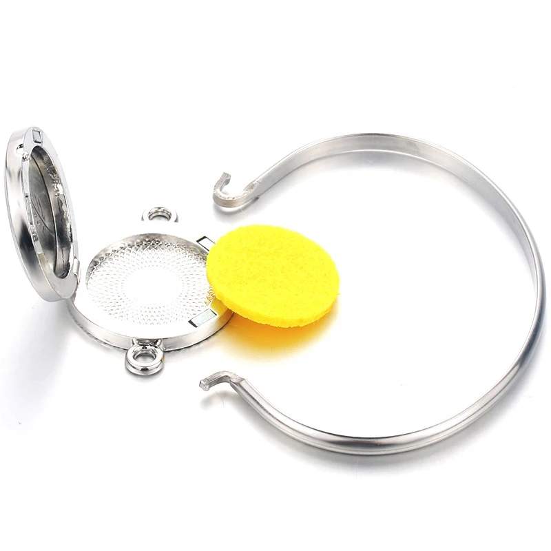 Spider Perfume Aroma Diffuser Locket Bracelet 316L Stainless Steel Essential Oil Box Magnetic Fine Jewelry | Украшения и