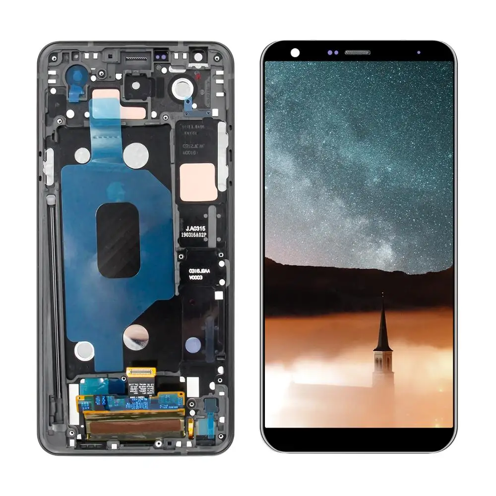 ЖК дисплей 6 2 дюйма для LG Stylo 4 Q710 Q710CS Q710MS сенсорный экран с дигитайзером и рамкой