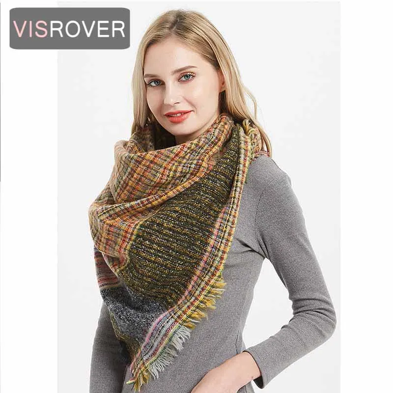 VISROVER женские зимние клетчатые шарфы с мягкими ручными ощущениями женские зимние шали с треугольной формой проверенные теплые платки оптом
VISROVER женские зимние клетчатые шарфы с мягкими ручными ощущениями женские зимние шали с треугольной формой проверенные теплые платки оптом