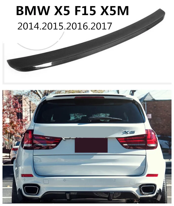 Спойлеры из углеродного волокна для BMW X5 F15 X5M F85 2014 2015 2016 2017 2018 высокое качество спойлер заднего крыла авто аксессуары
Спойлеры из углеродного волокна для BMW X5 F15 X5M F85 2014 2015 2016 2017 2018 высокое качество спойлер заднего крыла авто аксессуары