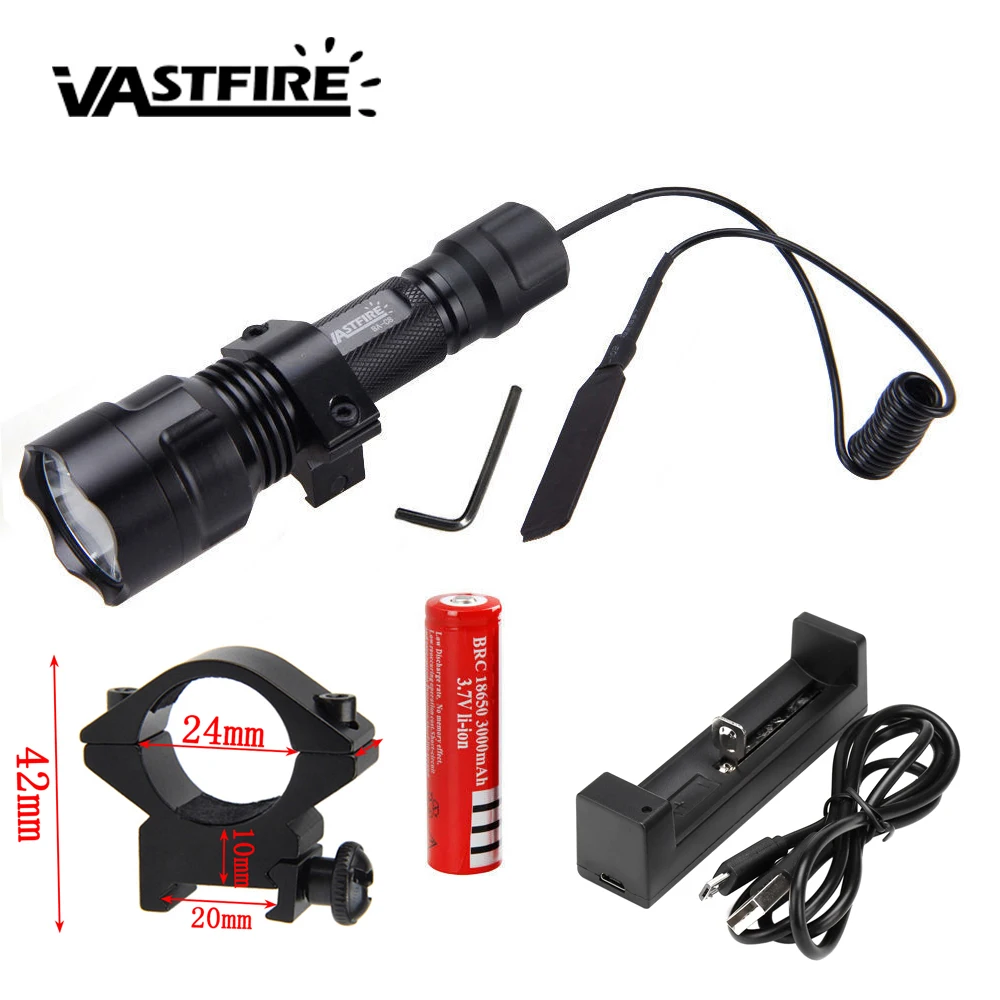 850nm IR Night Vision Weapon Light LED Infrared Tactical Outdoor Rifle Hunting Flashlight for Night Vision Camera & Camcorder
850nm IR Night Vision Weapon Light LED Infrared Tactical Outdoor Rifle Hunting Flashlight for Night Vision Camera & Camcorder