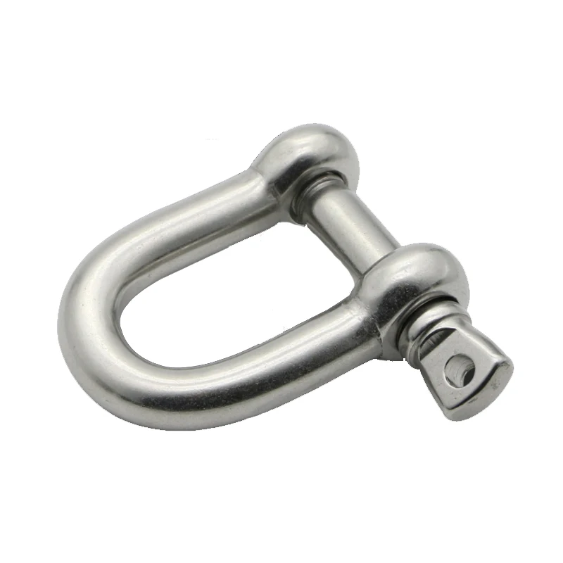 1pcs D-type Clamp Unloading Hook M4 M5 M6 M8 M10 Horseshoe Shackle Wire Rope Lock Chain Connecting Buckle 304 stainless steel
1pcs D-type Clamp Unloading Hook M4 M5 M6 M8 M10 Horseshoe Shackle Wire Rope Lock Chain Connecting Buckle 304 stainless steel