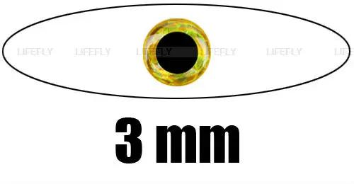 3mm 3D Gold / Wholesale 1200 Soft Molded 3D Holographic Fish Eyes, Fly Tying, Craft
3mm 3D Gold / Wholesale 1200 Soft Molded 3D Holographic Fish Eyes, Fly Tying, Craft