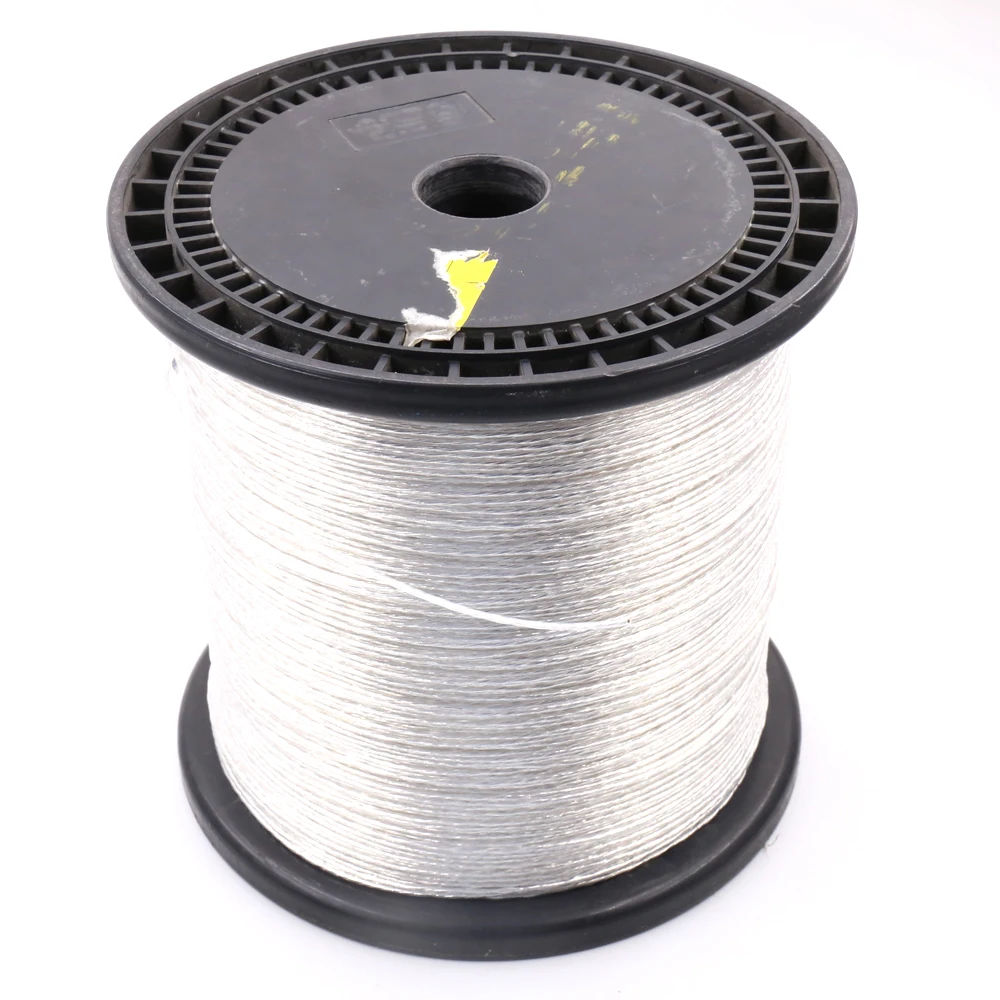 10 1000 м 1 5 мм Высокая чистота посеребренный OCC провод 20AWG для аудио кабель наушников