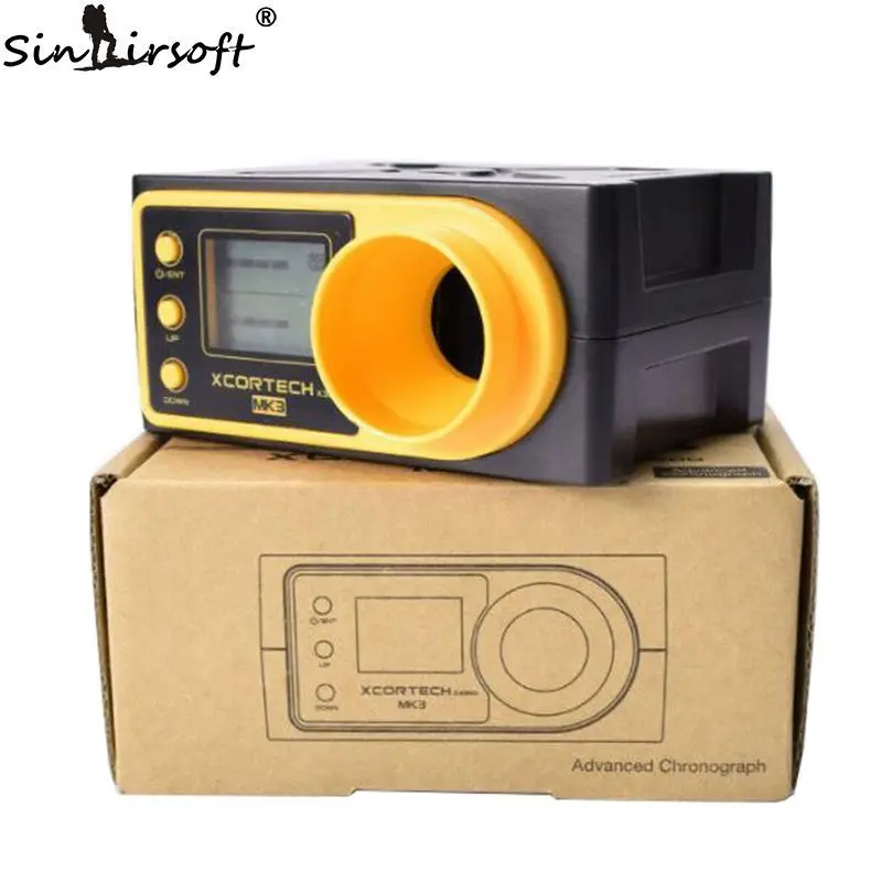 Тактический хронограф SINAIRSOFT X3200 XCORTECH MK3, высокотехнологичный тестер скорости стрельбы из шариков, пейнтбола, страйкбола
Тактический хронограф SINAIRSOFT X3200 XCORTECH MK3, высокотехнологичный тестер скорости стрельбы из шариков, пейнтбола, страйкбола
