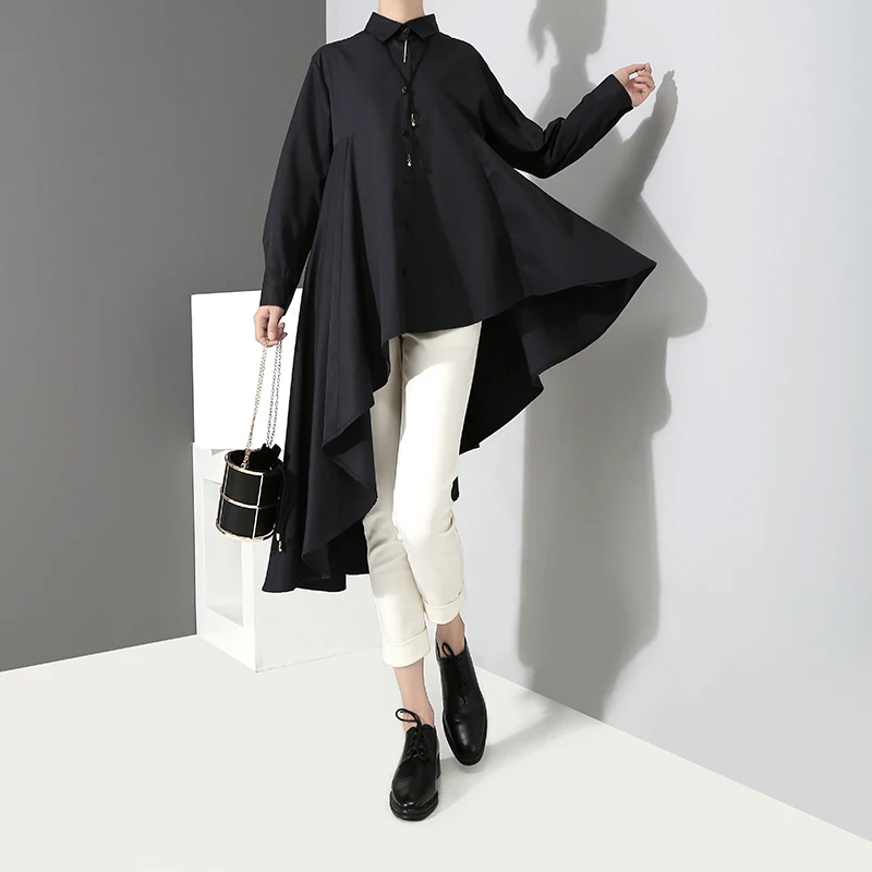 2020 Korean Zanzea Cotton Casual Full Vadim Women Tops Harajuku Gangku Wind Simple Slim Shirt Long Sleeve Irregular Blouses
2020 Korean Zanzea Cotton Casual Full Vadim Women Tops Harajuku Gangku Wind Simple Slim Shirt Long Sleeve Irregular Blouses