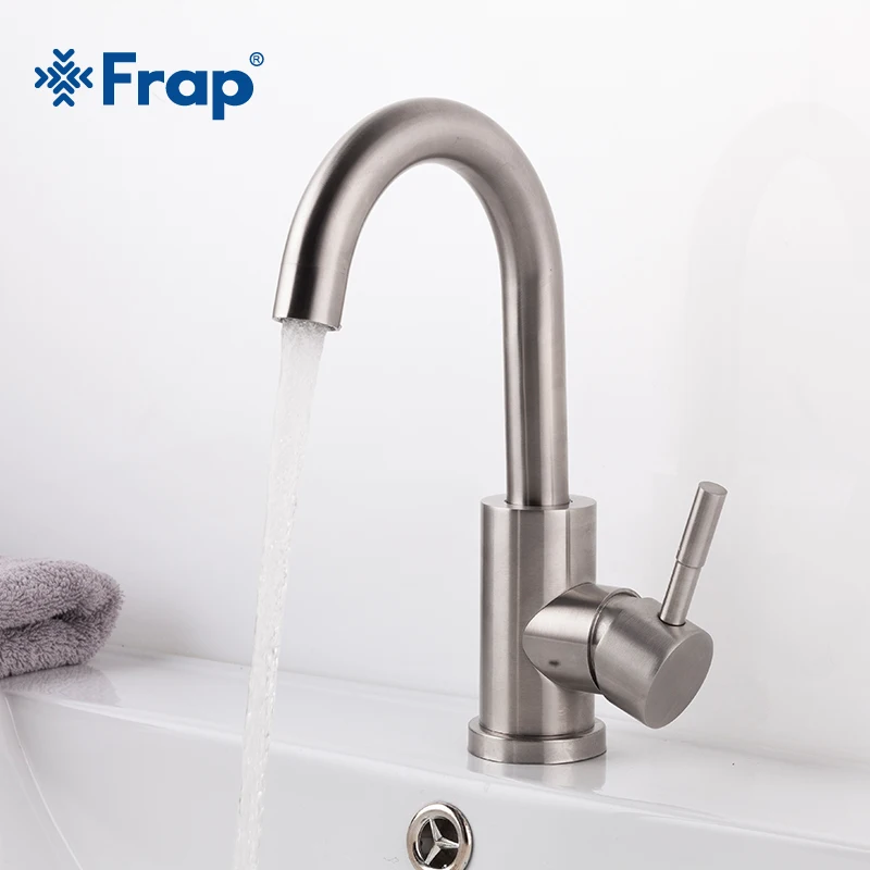 Frap New 1 set Bathroom Basin Mixer 304 Stainless Steel Body Basin Faucets Cold & Hot Water Basin Mixer Home Improvement Y10026
Frap New 1 set Bathroom Basin Mixer 304 Stainless Steel Body Basin Faucets Cold & Hot Water Basin Mixer Home Improvement Y10026
