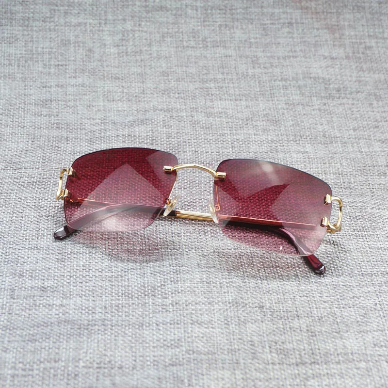Oval Rimless C Wire Sunglasses Men Square Small Lens Sun Glasses Women Clear Glasses Metal Frame Oculos Gafas for Summer
Oval Rimless C Wire Sunglasses Men Square Small Lens Sun Glasses Women Clear Glasses Metal Frame Oculos Gafas for Summer