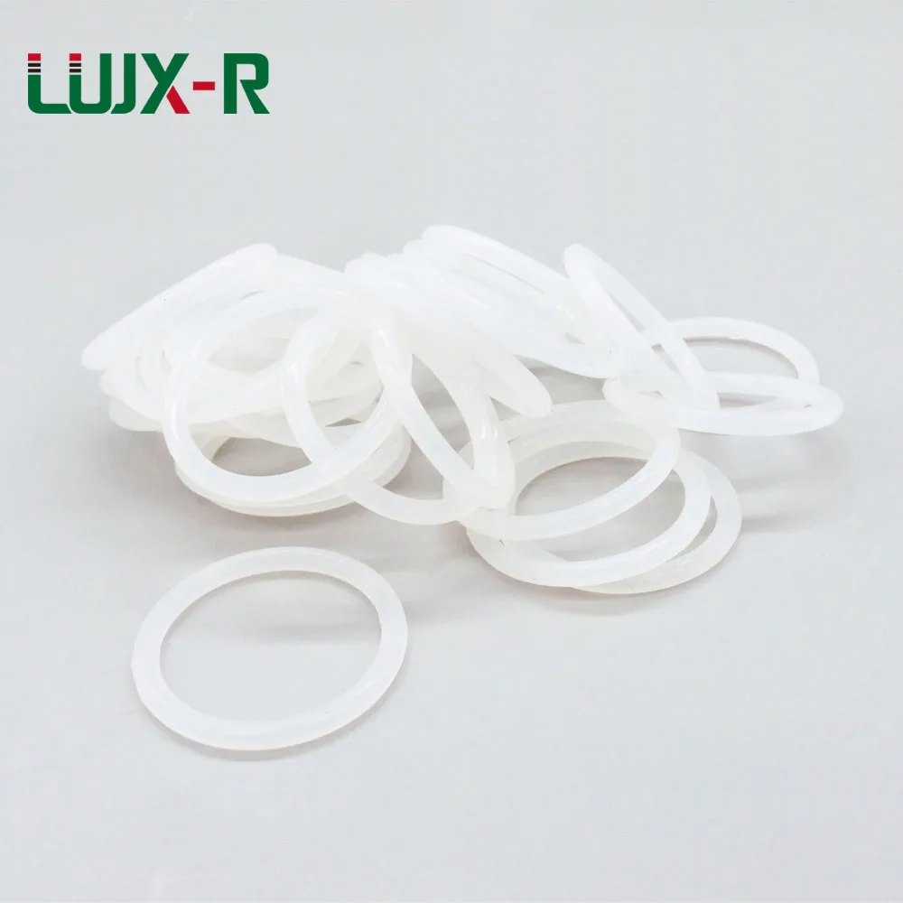 LUJX R уплотнительное кольцо 3 5 мм OD 85/95/100/115/130/140 белые уплотнительные кольца