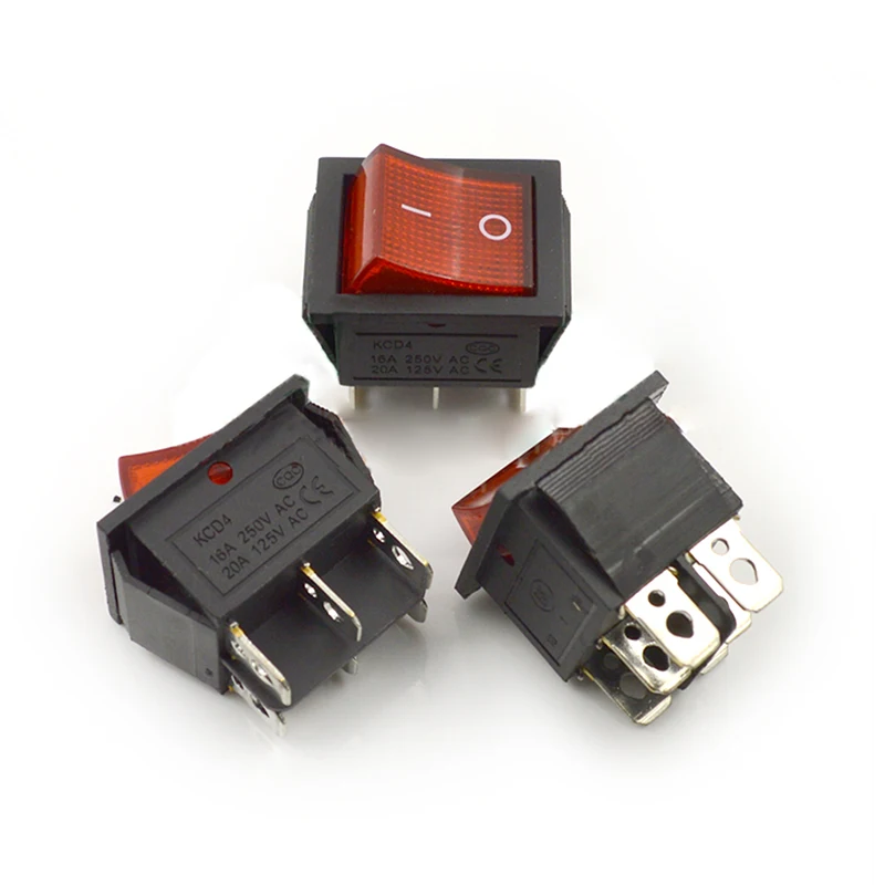 50pcs 6 Pins Rocker Switch 20A Boat Switch 6 feets Two Files Power Switch 30.5 mm x 25.5 mm 16A 250V AC
50pcs 6 Pins Rocker Switch 20A Boat Switch 6 feets Two Files Power Switch 30.5 mm x 25.5 mm 16A 250V AC