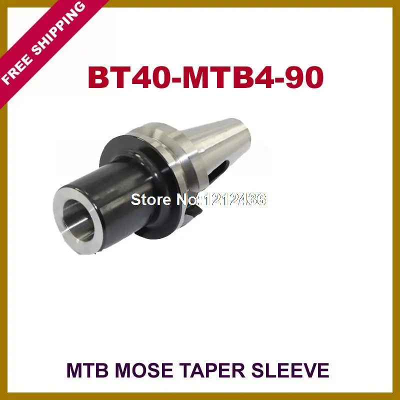 Free Shipping BT40-MTB4-90 Mose Taper Sleeve Toolholder System Working On CNC Milling Machine
Free Shipping BT40-MTB4-90 Mose Taper Sleeve Toolholder System Working On CNC Milling Machine