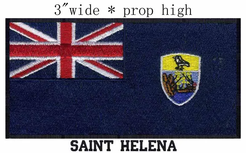 Saint Helena Flag 3" wide embroidery patch for sewing/cuadros bordados a mano/embroidery hoop
Saint Helena Flag 3" wide embroidery patch for sewing/cuadros bordados a mano/embroidery hoop