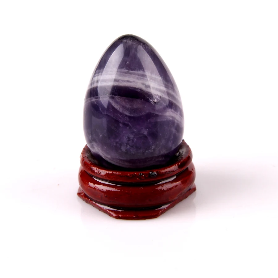 WALUOLAN 35MM Rose quartzs Green aventurine Amethyst Egg With wood stand Natural Bell Chakra Healing Crystal Reiki Stone Carved
WALUOLAN 35MM Rose quartzs Green aventurine Amethyst Egg With wood stand Natural Bell Chakra Healing Crystal Reiki Stone Carved