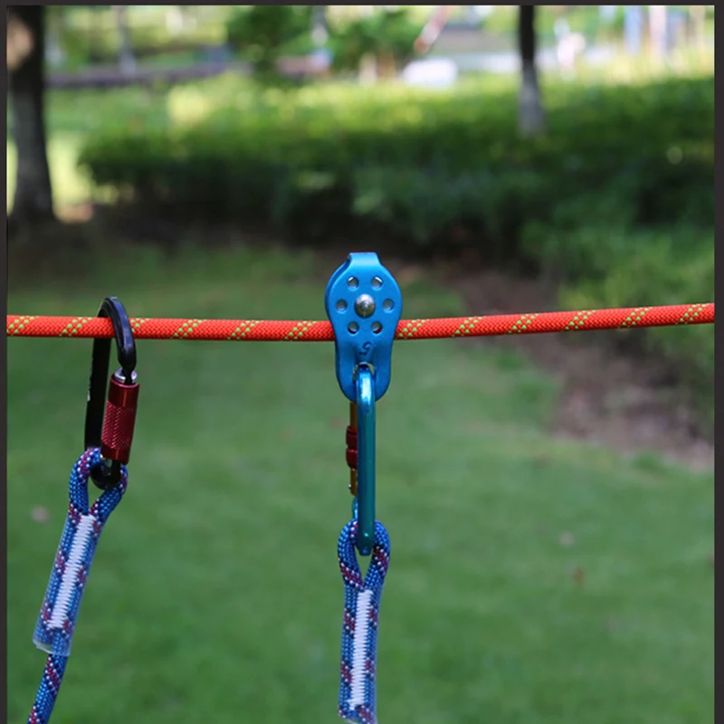 HOT Outdoor Hiking Climbing Rope Pulley Single Fixed Pulley Mountaineering Rope Climbing Rappelling Survival KitsNew
HOT Outdoor Hiking Climbing Rope Pulley Single Fixed Pulley Mountaineering Rope Climbing Rappelling Survival KitsNew