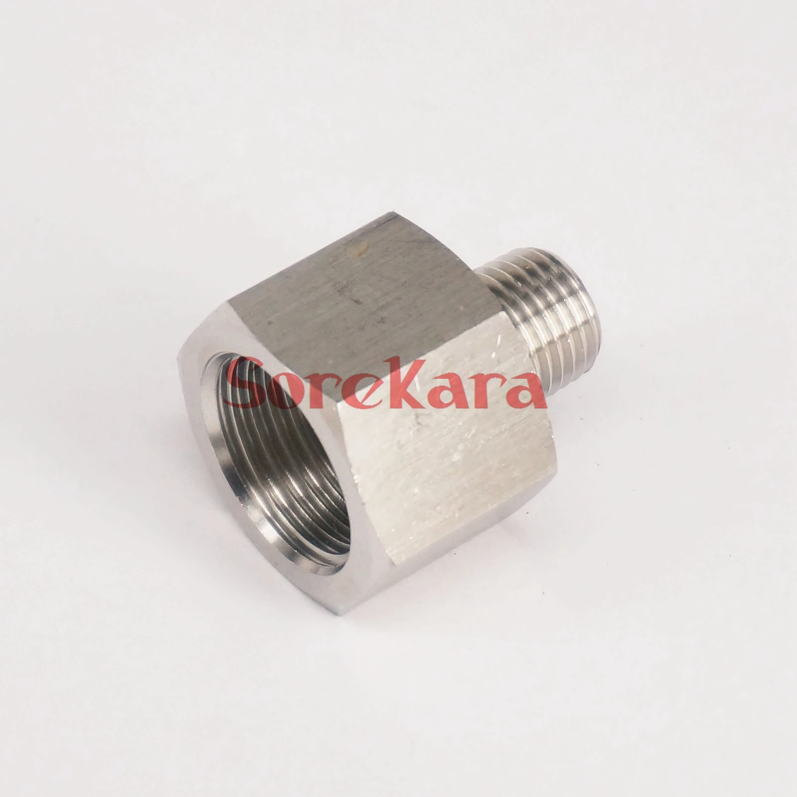 304 Stainless Steel Pipe Fitting Connector Adapter 1/2" BSPP Female to 1/4" BSPT Male Threaded Max Pressure 2.5 Mpa
304 Stainless Steel Pipe Fitting Connector Adapter 1/2" BSPP Female to 1/4" BSPT Male Threaded Max Pressure 2.5 Mpa