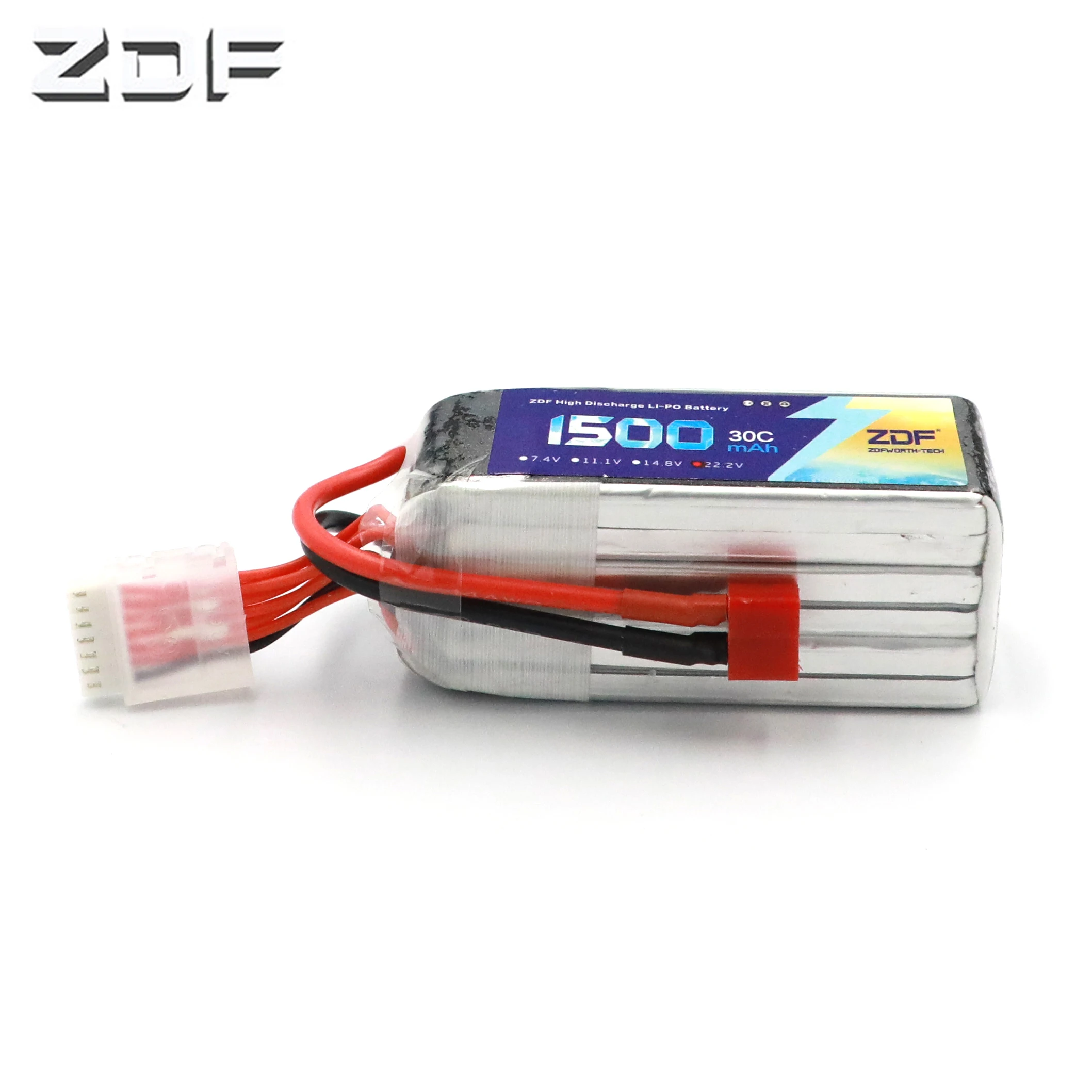 ZDF RC самолет липосакция 6S 22,2 в 1500 мАч 30C-60C для радиоуправляемого вертолета дрона самолета квадрокоптера автомобиля RC литий-ионная батарея
ZDF RC самолет липосакция 6S 22,2 в 1500 мАч 30C-60C для радиоуправляемого вертолета дрона самолета квадрокоптера автомобиля RC литий-ионная батарея