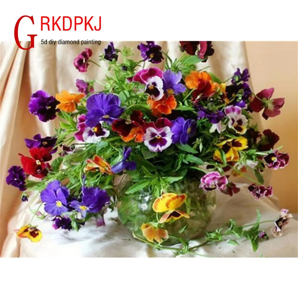 GRKDPKJ 5d diamond painting purple flower full square diamond embroidery Cross stitch pictures of rhinestones Wedding decoration
GRKDPKJ 5d diamond painting purple flower full square diamond embroidery Cross stitch pictures of rhinestones Wedding decoration