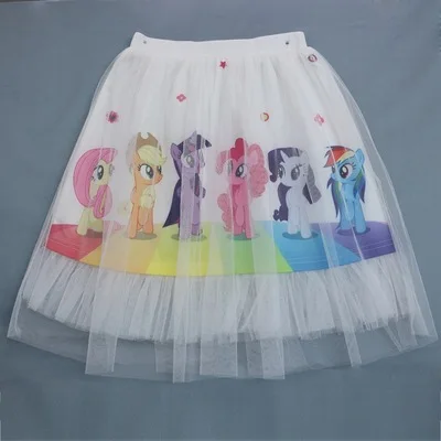 Anime TV Pony Friendship Is Magic Unicorn Skirts Girls summer Princess Skirt Double Mesh Soft Lace Knee Skirt cosplay
Anime TV Pony Friendship Is Magic Unicorn Skirts Girls summer Princess Skirt Double Mesh Soft Lace Knee Skirt cosplay