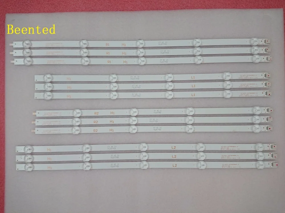 12pcs LED backlight strip For LG 47LN575V 47LA620V 47LN578V 47LN577V 47LA621S 47LN575U 47LA613S LC470DUE-SF R1 R2 R3 R4 U1 U2
12pcs LED backlight strip For LG 47LN575V 47LA620V 47LN578V 47LN577V 47LA621S 47LN575U 47LA613S LC470DUE-SF R1 R2 R3 R4 U1 U2
