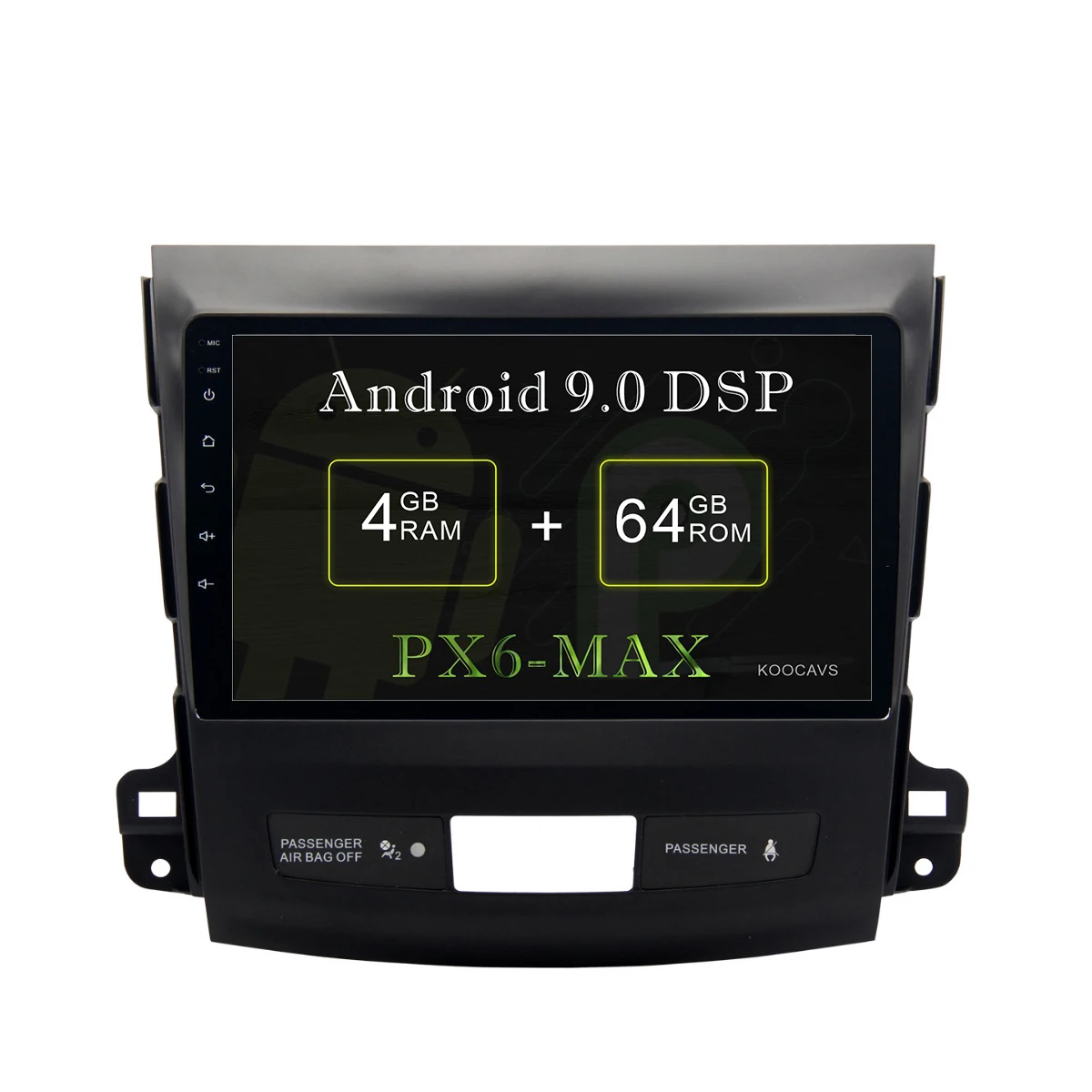 KOOCAVS 9 " IPS Android 9.0 Car GPS Radio Player for Mitsubishi Outlander 2007 2008 2009 2010 2011 2012 4GB+64G Multimedia
KOOCAVS 9 " IPS Android 9.0 Car GPS Radio Player for Mitsubishi Outlander 2007 2008 2009 2010 2011 2012 4GB+64G Multimedia