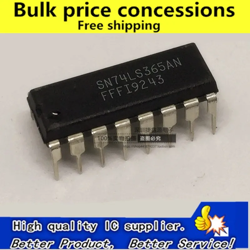 Freeshipping 10pcs/50pcs/100pcs HD74LS365P SN74LS365AN 74LS365 SN74LS365N six-bus driver
Freeshipping 10pcs/50pcs/100pcs HD74LS365P SN74LS365AN 74LS365 SN74LS365N six-bus driver