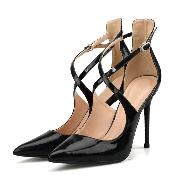Patent Leather Thin Heels Office Shoes New Arrival Women Pumps Fashion High Heels Shoes Women's Pointed Toe Sexy Shoes H0053
Patent Leather Thin Heels Office Shoes New Arrival Women Pumps Fashion High Heels Shoes Women's Pointed Toe Sexy Shoes H0053