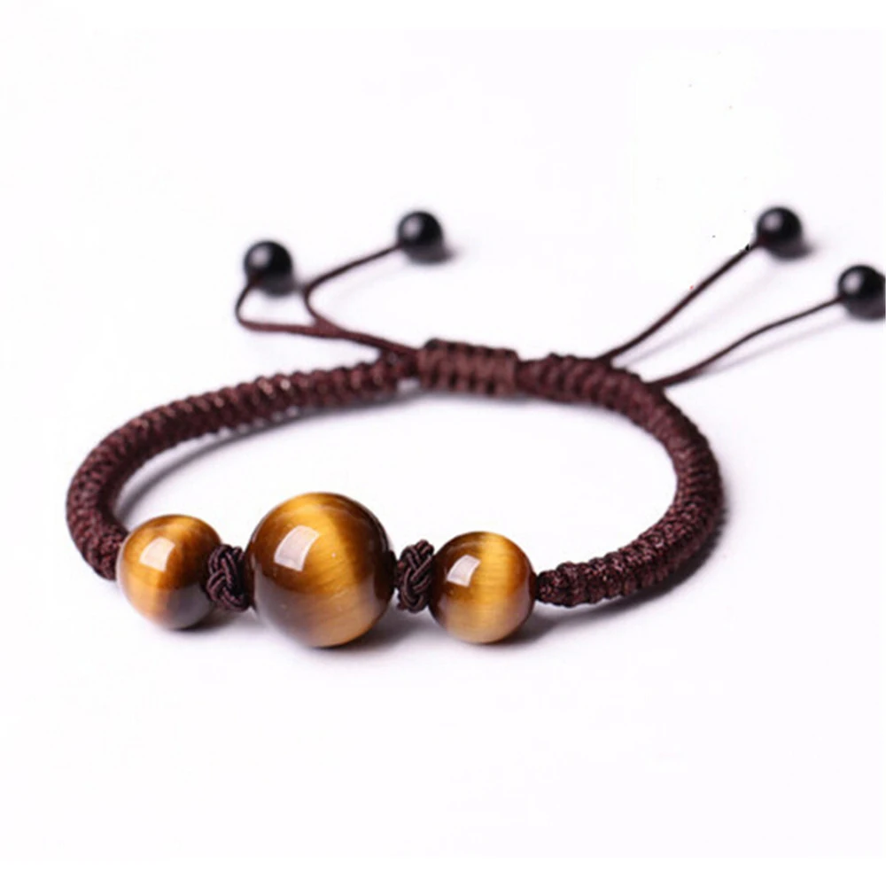 Genuine AAA Natural South African Tiger Eye Stone Bracelet for Men Hand-woven Rope Chain Transfer Luck Beads Jewelry Wholesale
Genuine AAA Natural South African Tiger Eye Stone Bracelet for Men Hand-woven Rope Chain Transfer Luck Beads Jewelry Wholesale
