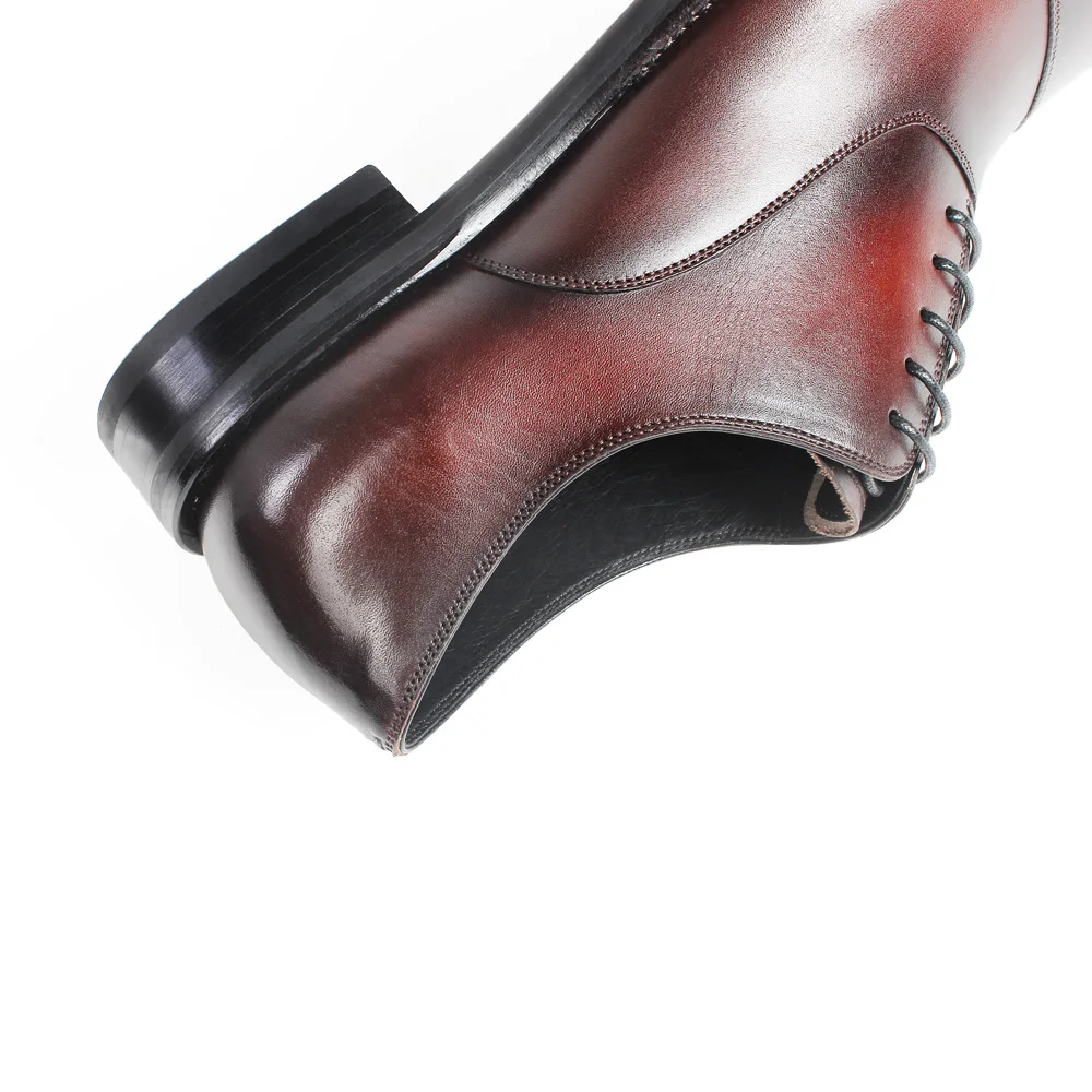 VIKEDUO Patina Oxford Dress Shoes For Men Genuine Cow Leather Shoe Male Handmade Wedding Office Mans Footwear Big Size Zapatos
VIKEDUO Patina Oxford Dress Shoes For Men Genuine Cow Leather Shoe Male Handmade Wedding Office Mans Footwear Big Size Zapatos