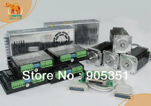 EU Ship ! Wantai 4 Axis Nema 23 Stepper Motor Dual Shaft WT57STH115-4204B 428oz-in+Driver DQ542MA 4.2A CNC Router Plasma
EU Ship ! Wantai 4 Axis Nema 23 Stepper Motor Dual Shaft WT57STH115-4204B 428oz-in+Driver DQ542MA 4.2A CNC Router Plasma